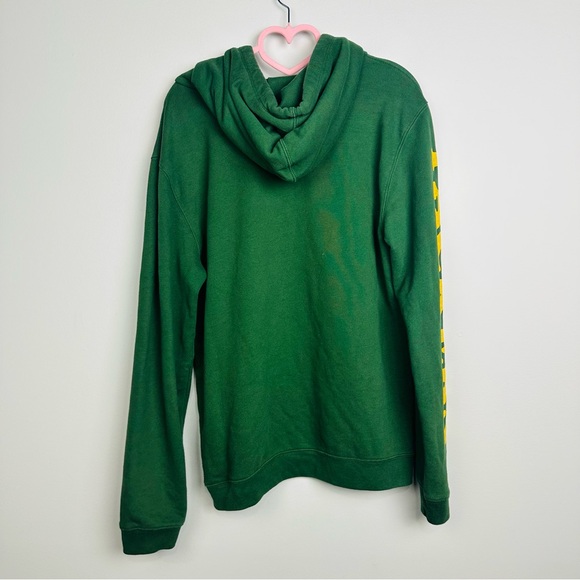 Junk Food Clothing Green and Yellow Packers Hoodie Sweater Size Large - Picture 7 of 8